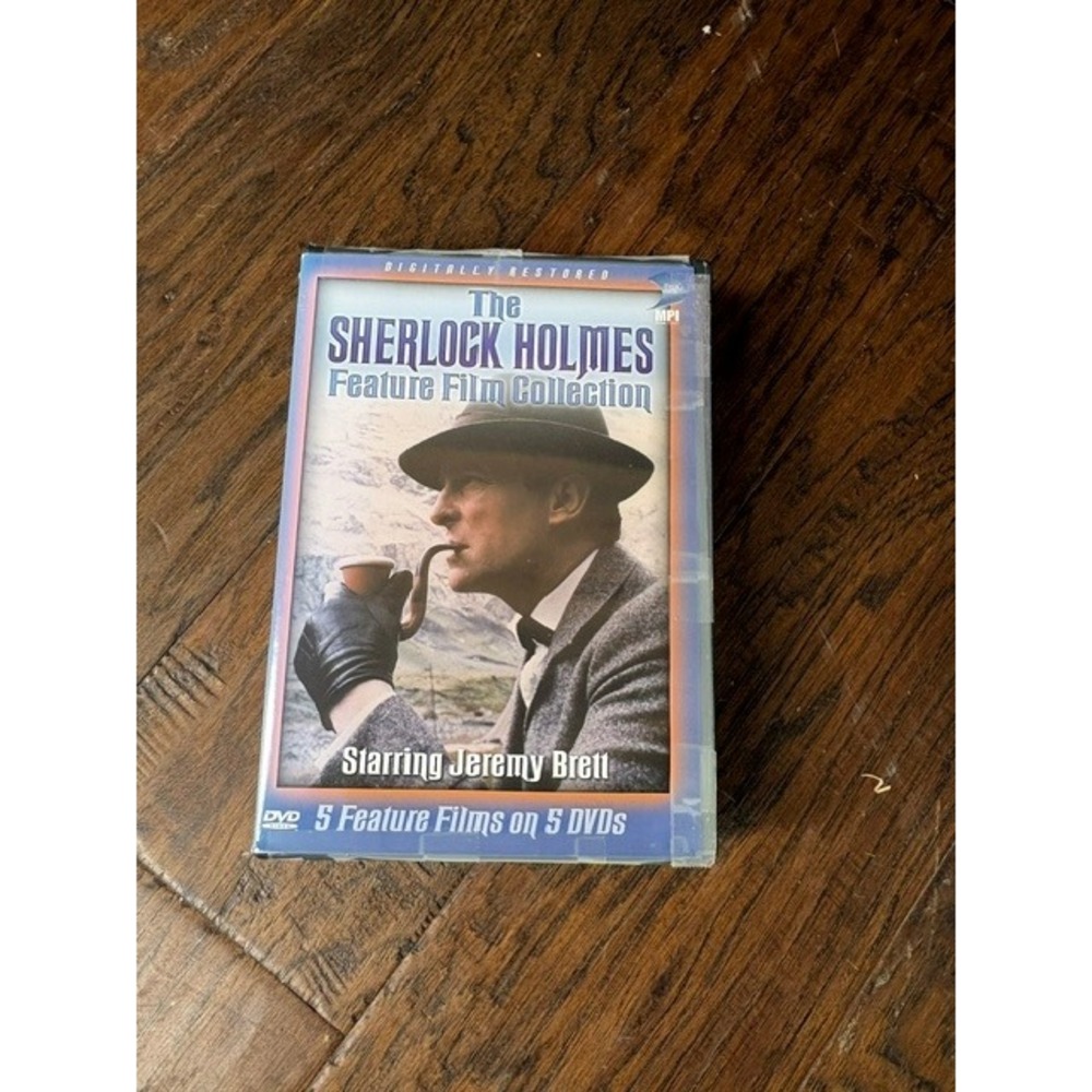 Sherlock Holmes Feature Film Collection 5 DVD Set Jeremy Brett MPI Granada
